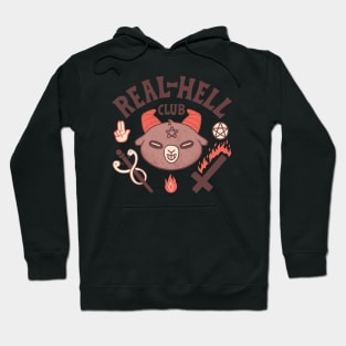 Cute Baphomet - Real Hell Club Hoodie